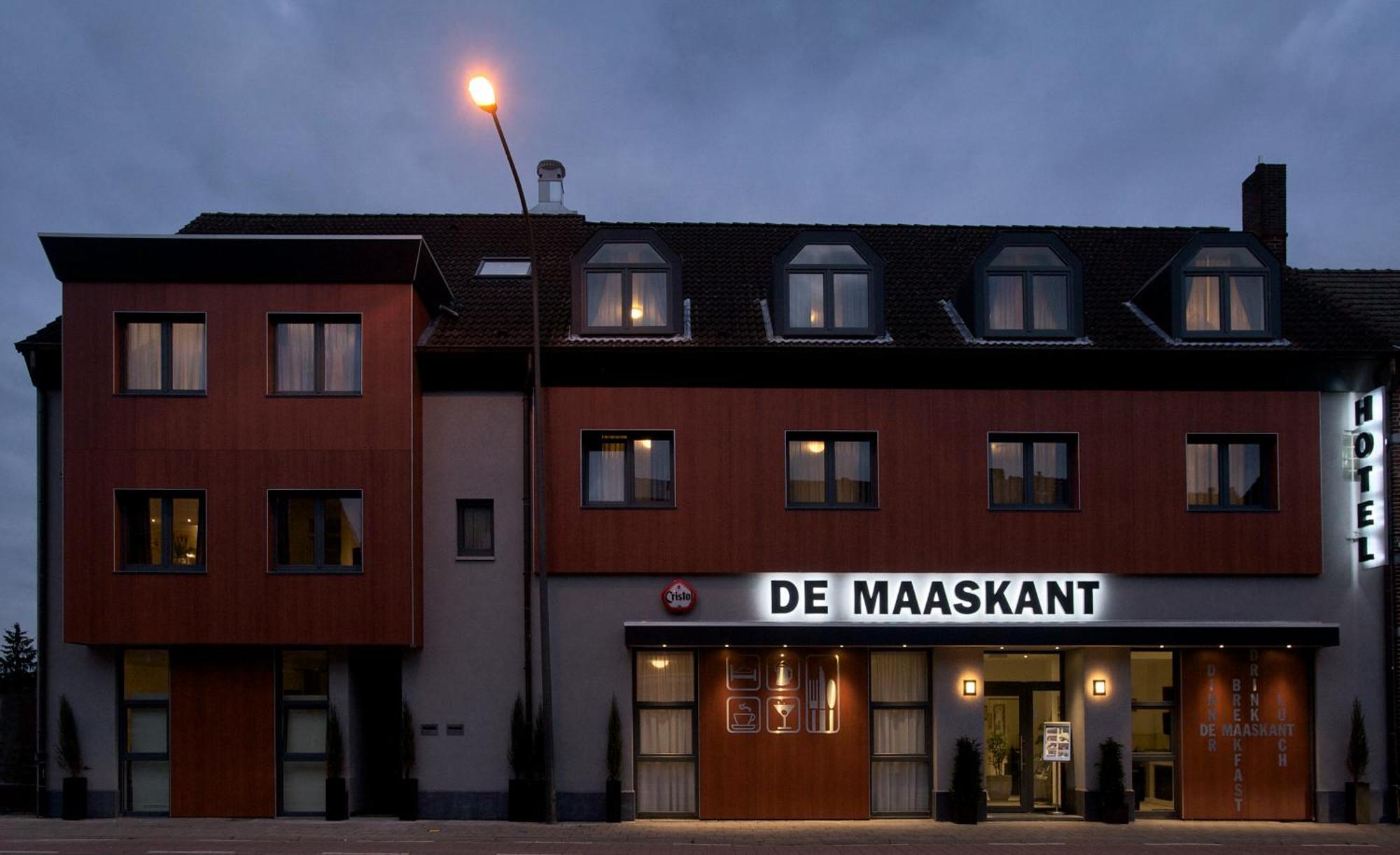 Hotel De Maaskant Maaseik Exterior foto